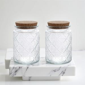 Vorratsglas im 2er SPAR-Set: "LIEBLINGSGLAS" mit Korkdeckel (1000 ml)