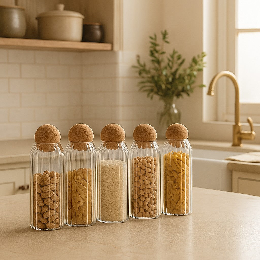 3 für 2 SPAR-Set: "DUFTVORRAT" mit Korkdeckel (500/800/1000 ml)