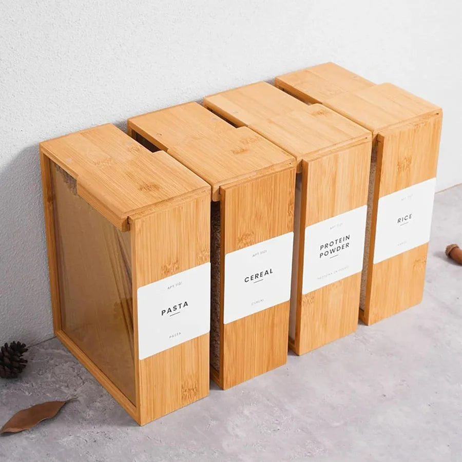 3 für 2 SPAR-Set: Vorratsglas "NUDELLIEBE" mit Holzrahmen (2000 ml)