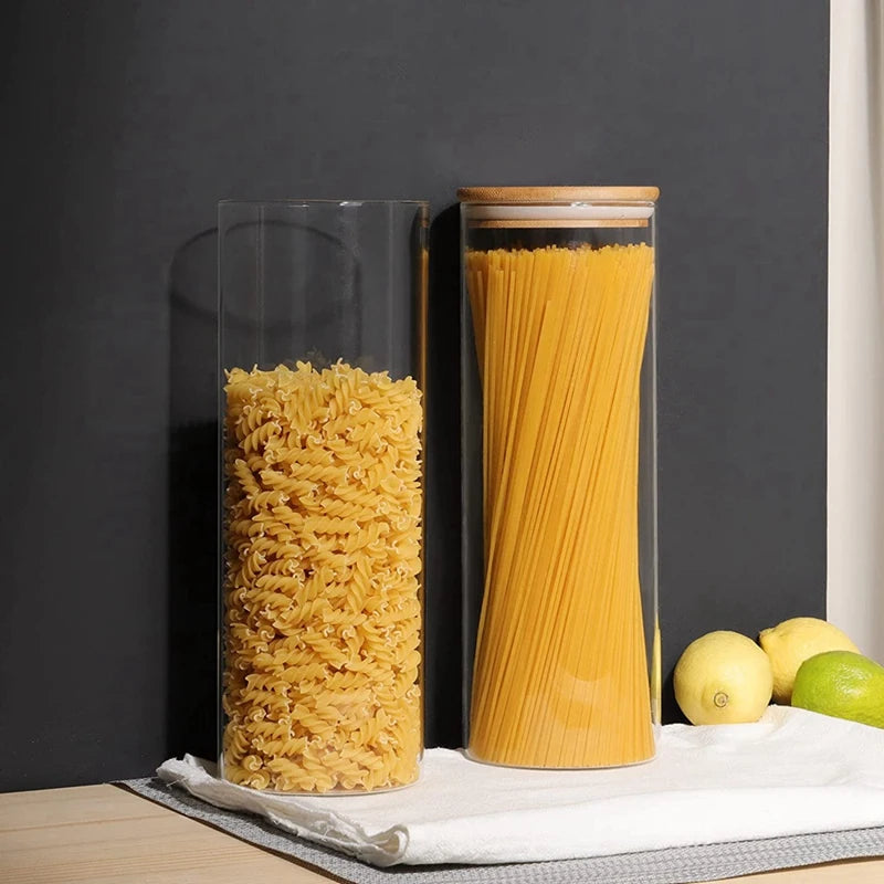 Vorratsglas im 2er SPAR-Set: "PASTORIA" mit Holzdeckel (1500 ml)