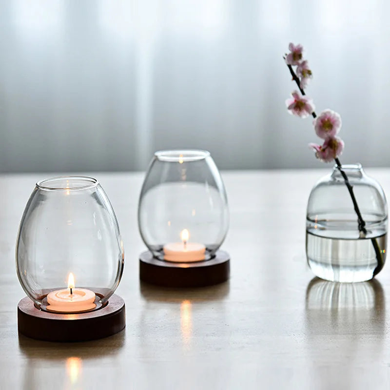 3 für 2 SPAR-Set: Windlicht "FLAMMENZAUBER" (Ø8x10,5/Ø10x9,5/Ø10x9,5cm)