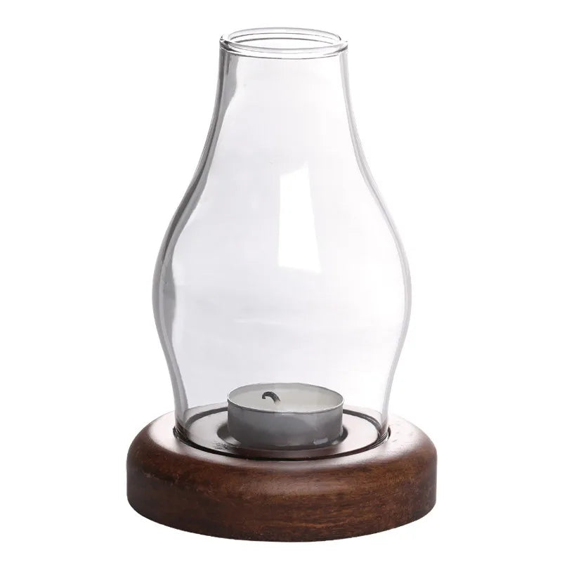 Windlicht 2er-SPAR-Set: "LICHTERTANZ" (Ø10x16 cm)