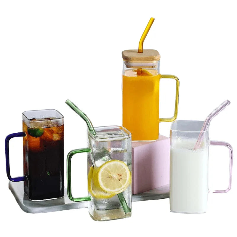 Trinkglas 2er SPAR-Set: "SOMMERSCHLUCK" mit Holzdeckel (400 ml)