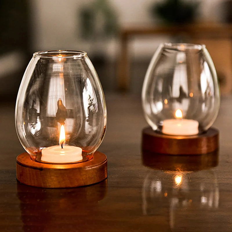 3 für 2 SPAR-Set: Windlicht "FLAMMENZAUBER" (Ø8x10,5/Ø10x9,5/Ø10x9,5cm)