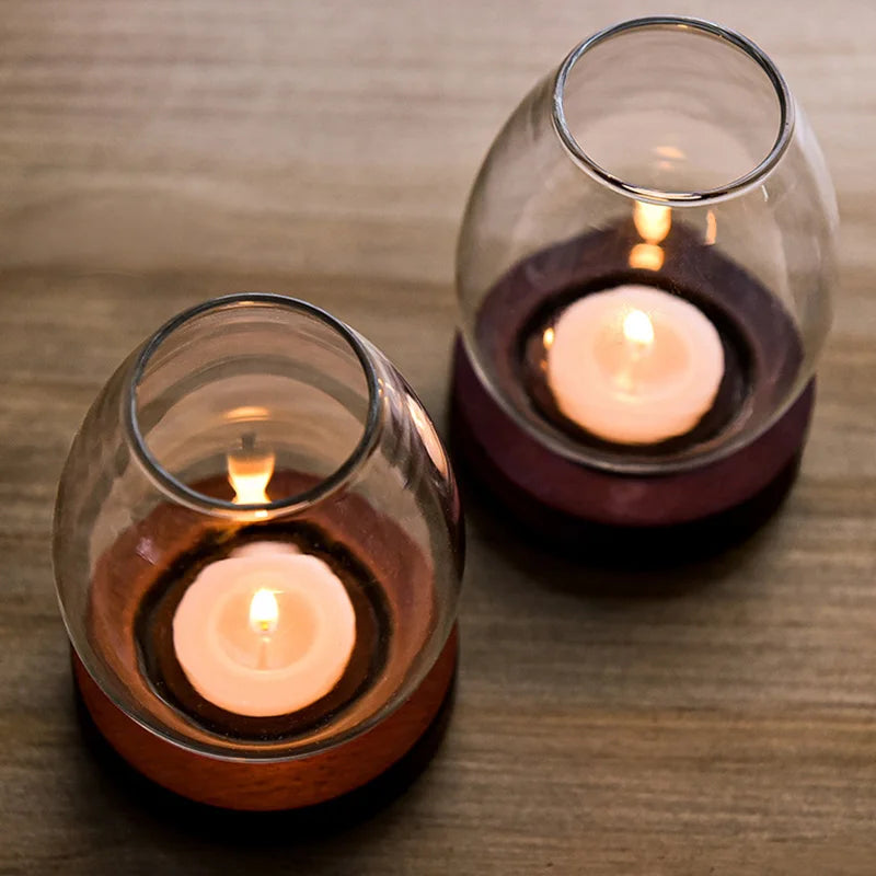 3 für 2 SPAR-Set: Windlicht "FLAMMENZAUBER" (Ø8x10,5/Ø10x9,5/Ø10x9,5cm)