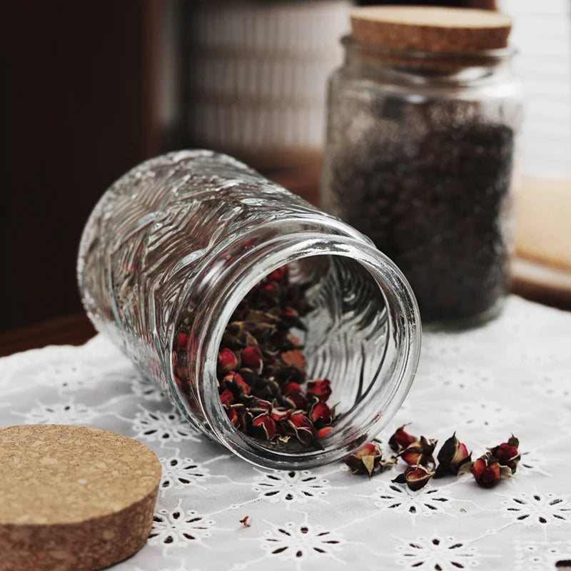 Vorratsglas im 2er SPAR-Set:  "LIEBLINGSGLAS" mit Korkdeckel (1000 ml)